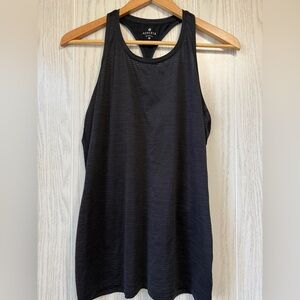 Athleta Black Racer Back Tank Top Women’s Size M EUC